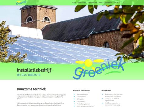 Webdesign Installatiebedrijf